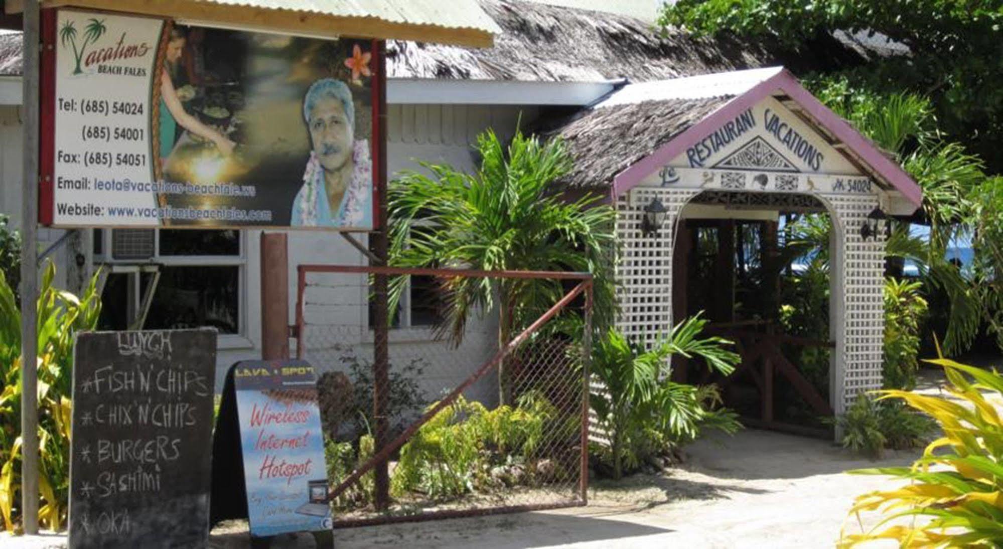 Vacations Beach Fale Hotel Manase Exterior foto